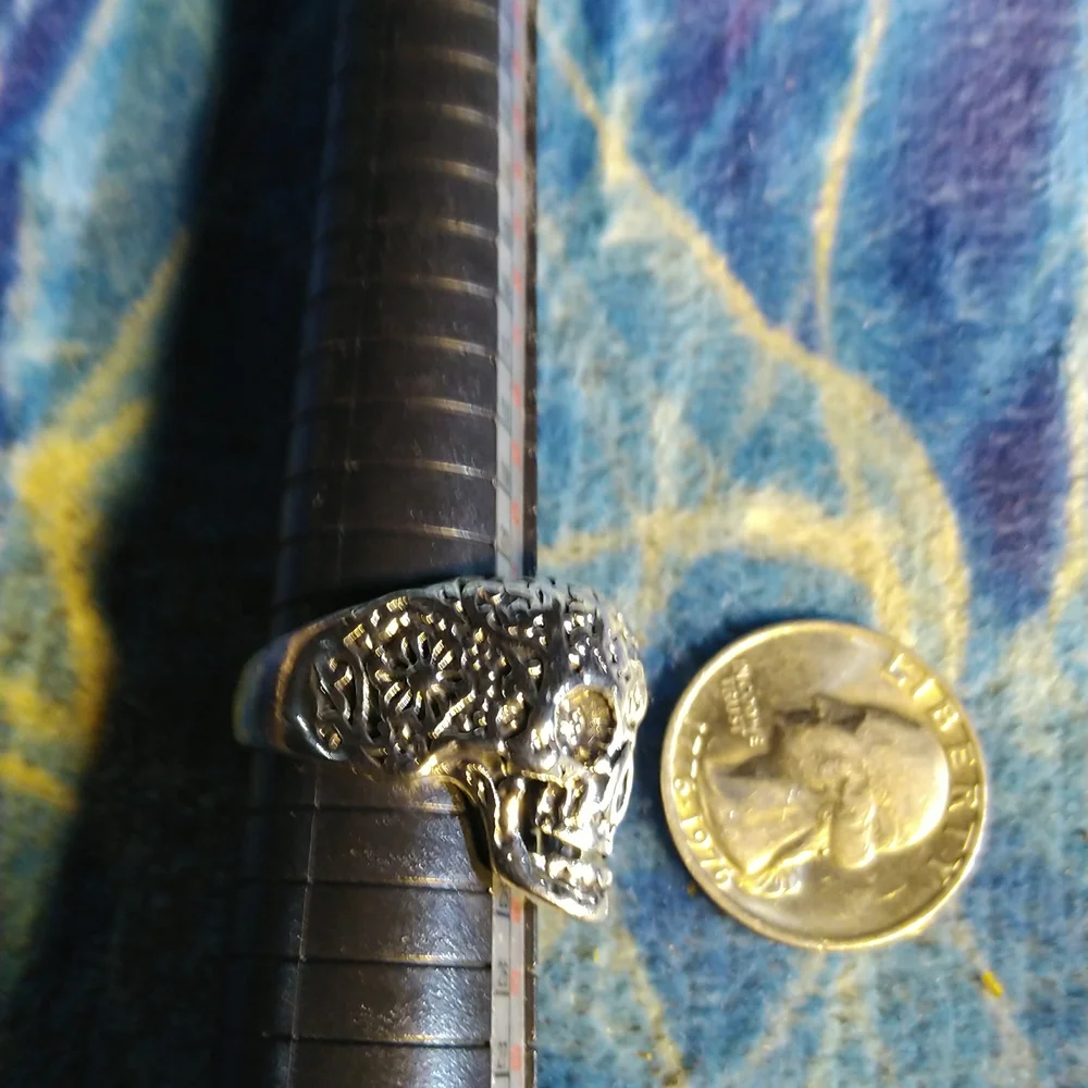 Design skull ring   (G) - Picture 2 of 5